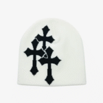 CH Crosses Beanie - White