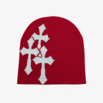 CH Crosses Beanie - Red White