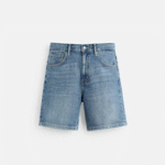 REGULAR FIT DENIM SHORTS